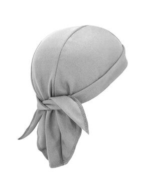Durag Skull Cap Men Women Tie Back Bandana Head Wrap Breathable Cooling Hat